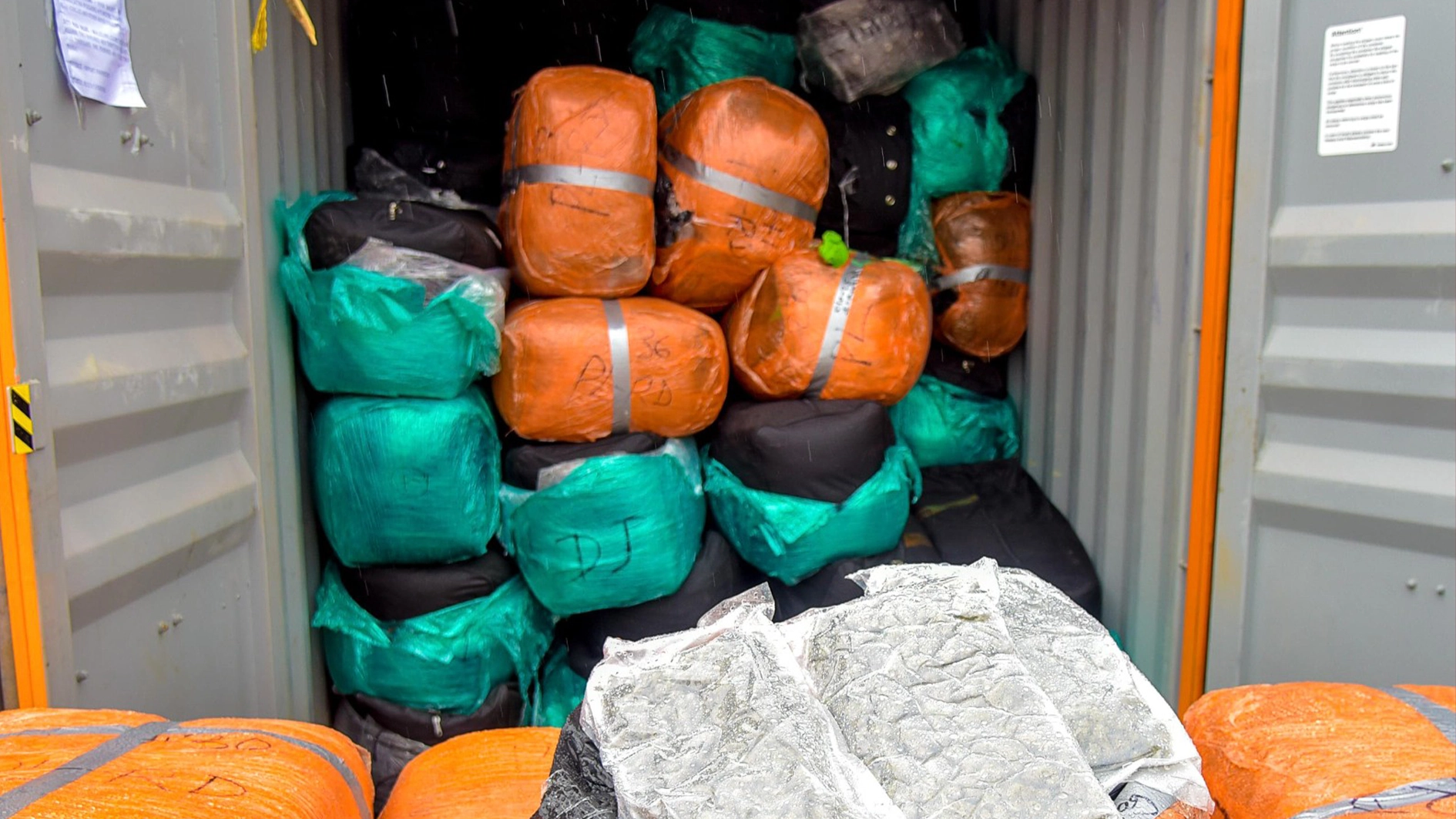 Seized Illicit drugs
