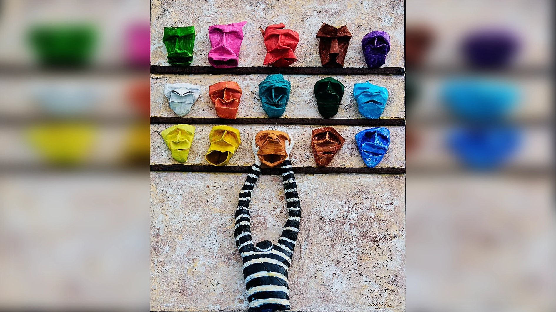 Sculpting the unseen through the language of survival