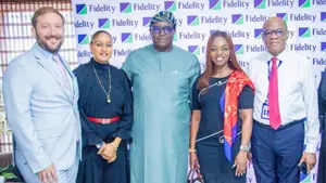 Managing Director, NBC Maritime Limited, Nicolas Bernard (left); Managing Partner, Olisa Agbakoba Legal (OAL), Yvonne Ezekiel; President, African Shipowners Association in Nigeria, Ladi Olubowale; Head, Utilities and Infrastructure, Fidelity Bank, Vera Odu and Senior Partner, OAL, Dr. Olisa Agbakoba at the maiden edition of the OAL Maritime Policy Roundtable on De-Risking Cabotage Vessel Financing Fund (CVFF) Lending in Lagos.