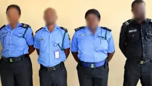 The affected police officers