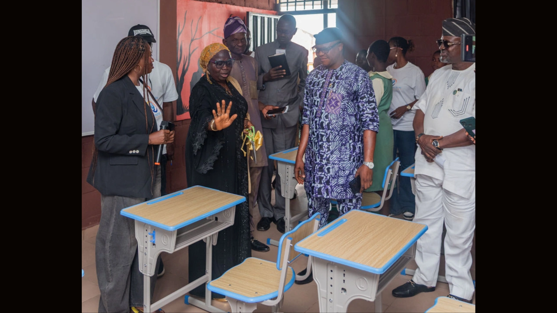 You Matter to Us Foundation, in partnership with Kleen & Green Energy, has renovated classrooms, upgraded science laboratories and installed solar power at Humani Alaga High School in Ibadan.