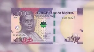 ₦100 banknote