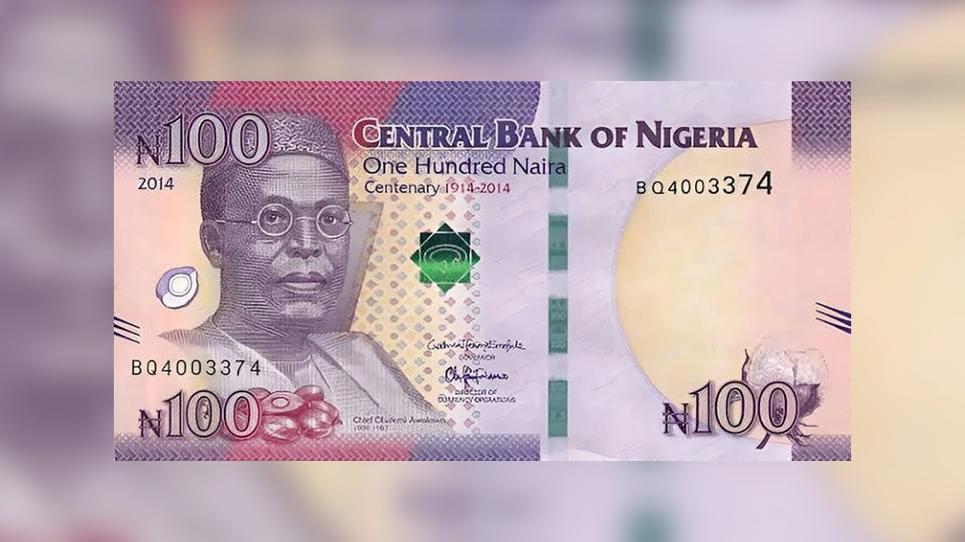 ₦100 banknote