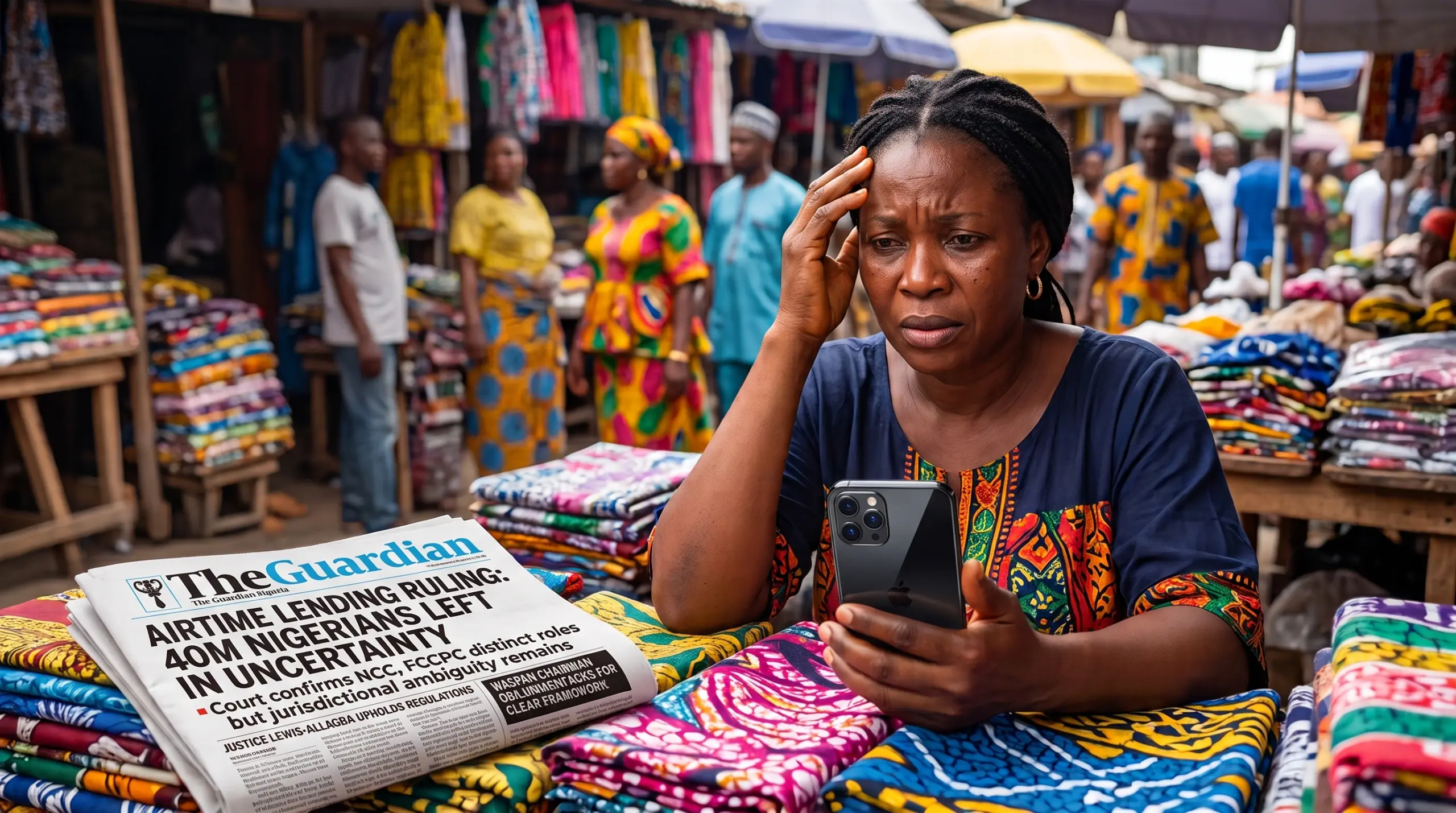 Airtime lending credit crisis
