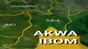 Akwa Ibom map