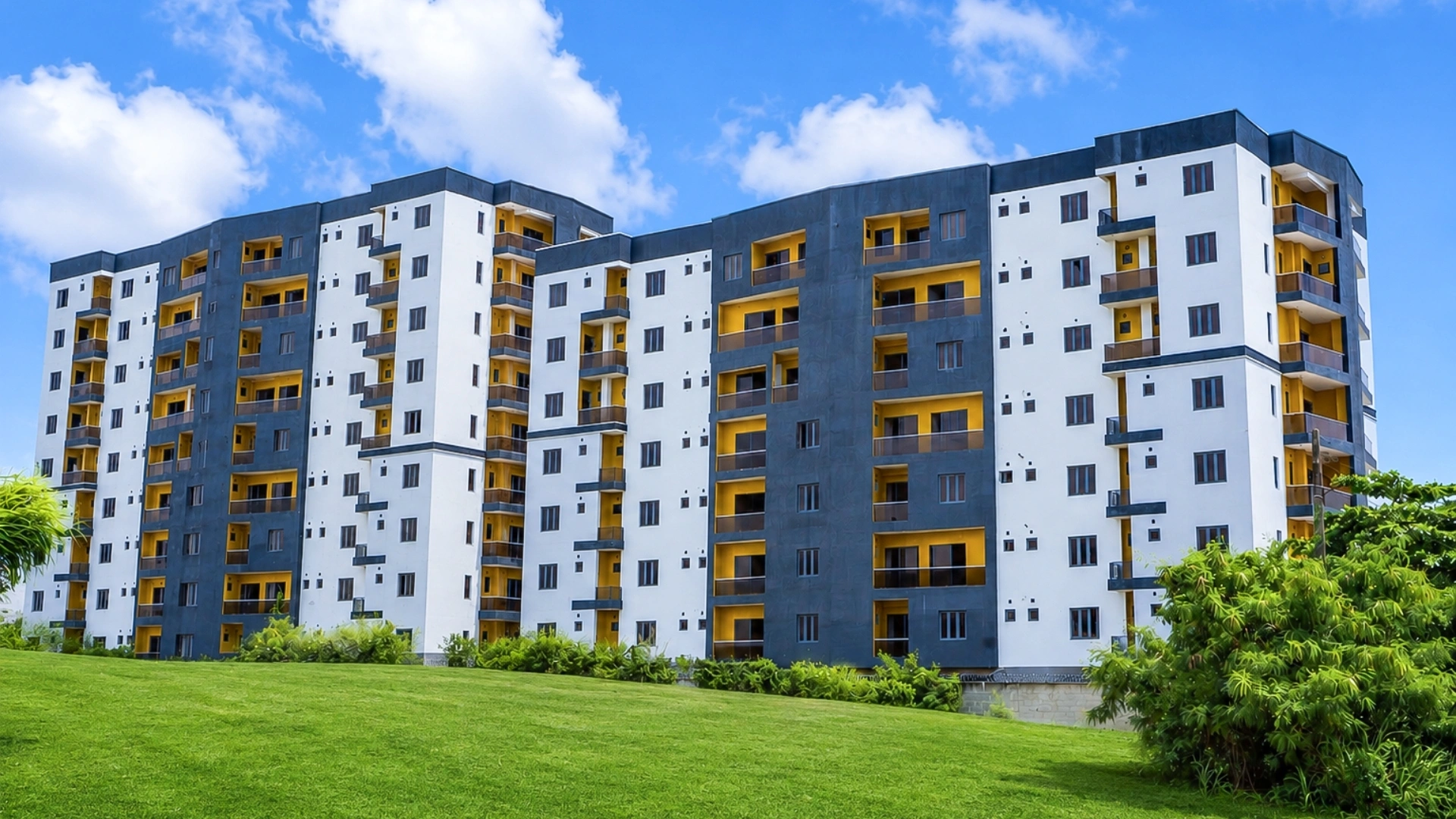 Buildings in a Lekki Gardens-owned estate