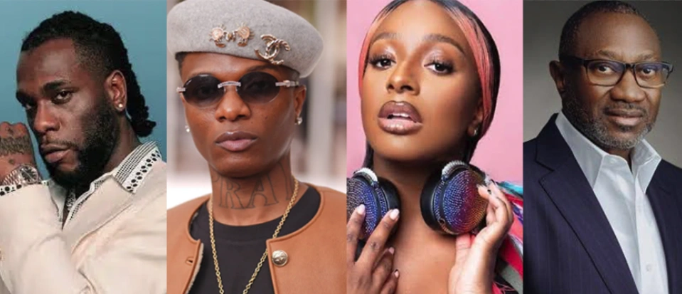Burna-Wiz-Cuppy-Otedola (1)