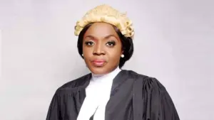 Renowned legal practitioner and Peacebuilding expert, Gloria Mabeiam Michael Ballason