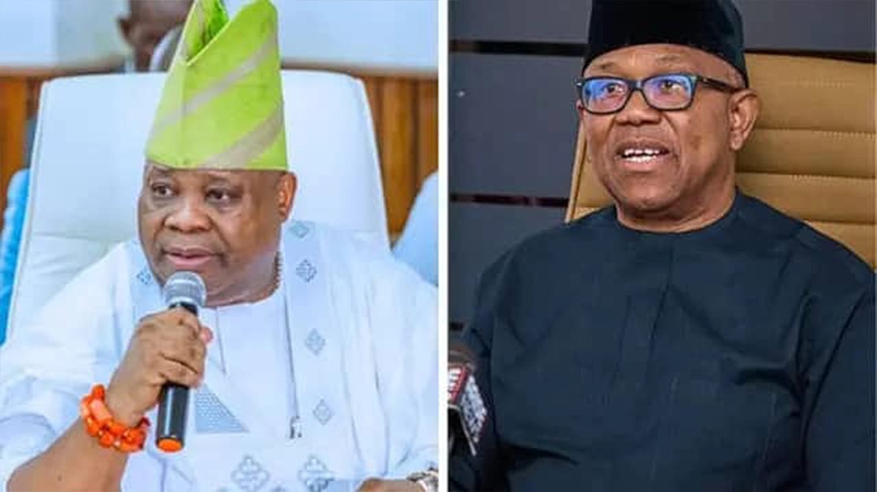 Peter obi and Ademola Adeleke