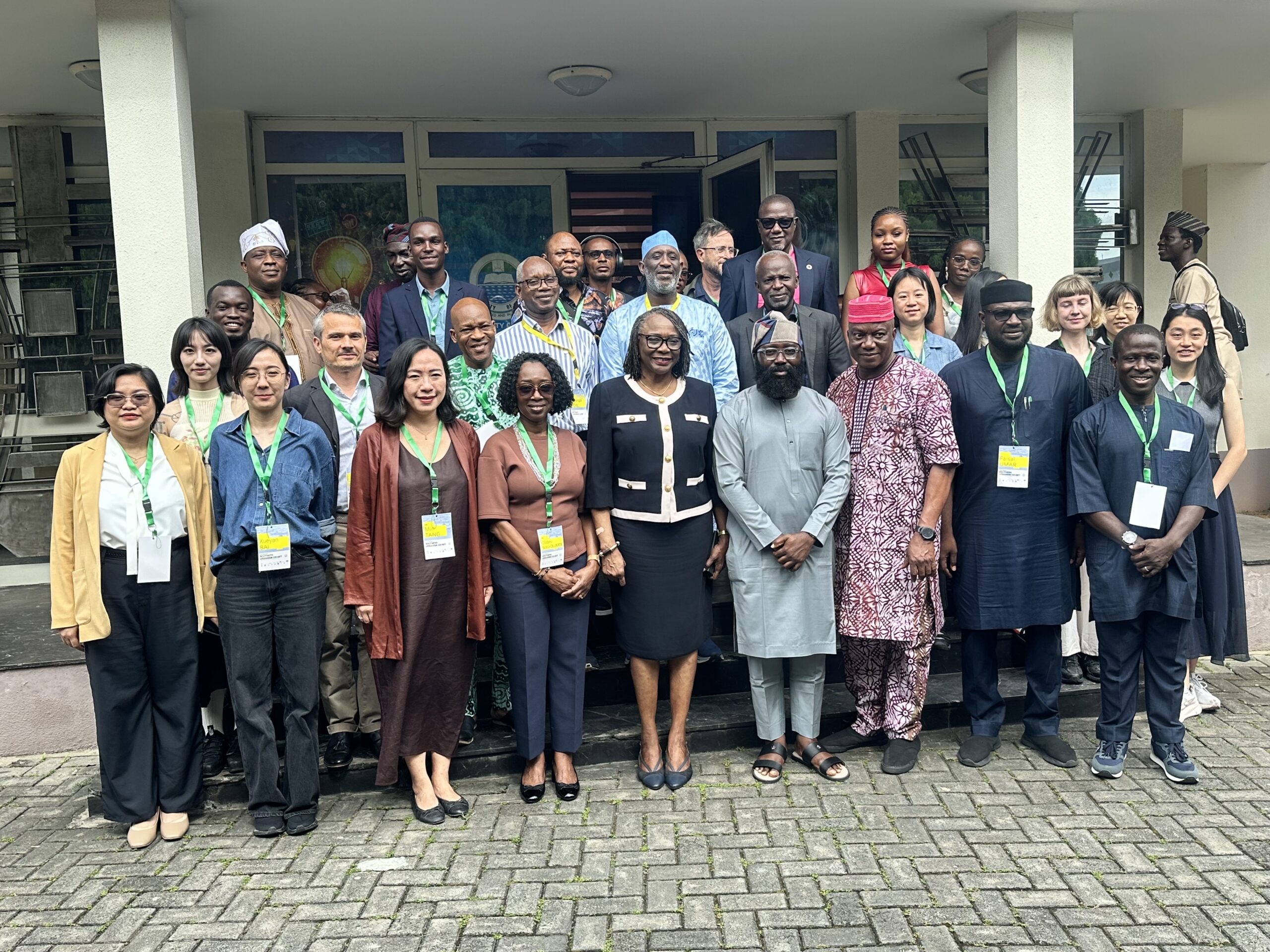 The Vice-Chancellor of UNILAG, Prof. Folasade Ogunsola and the participants of the Southern Urbanism Co-Net Conference 2026