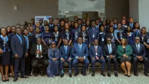 Keystone Bank Banking School graduates and management
