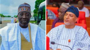 Mohammed Ghali and Senator Salihu Mustapha