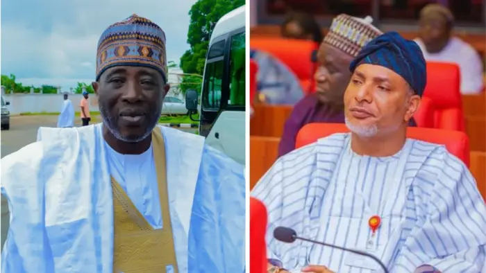 Mohammed Ghali and Senator Salihu Mustapha