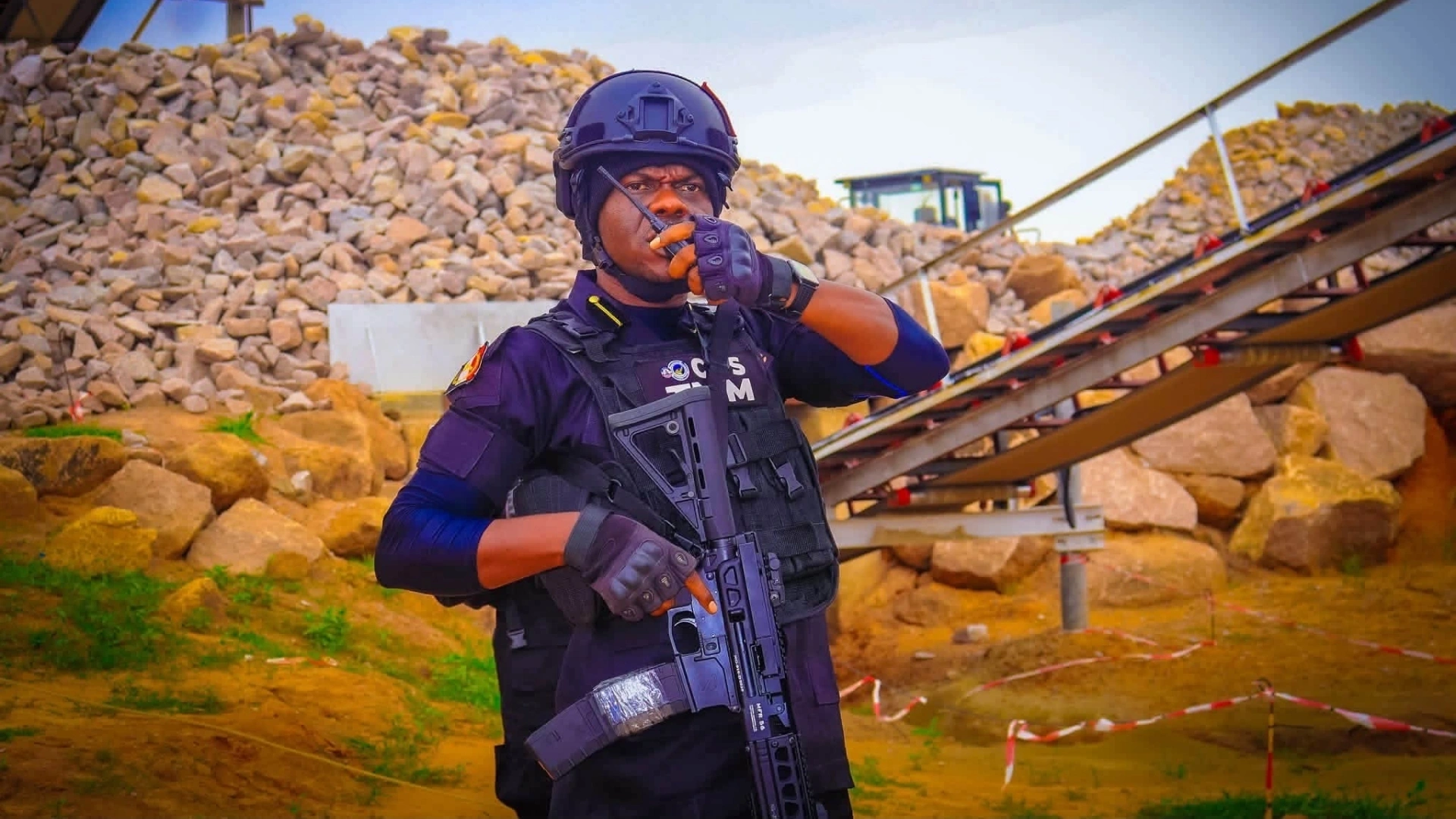 NSCDC Onoja Mining Marshals Abuja quarry