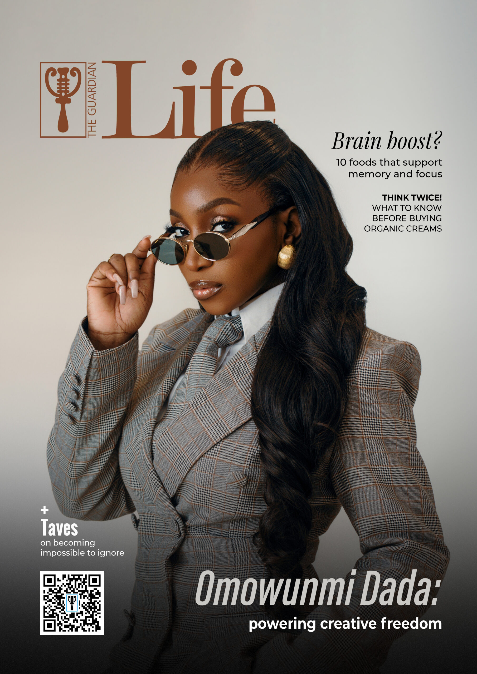 Omowunmi Dada on the cover of Guardian Life