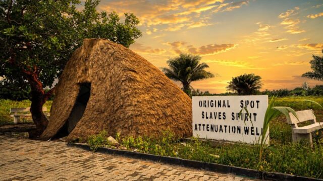 The historic Spirit Attenuation Well,