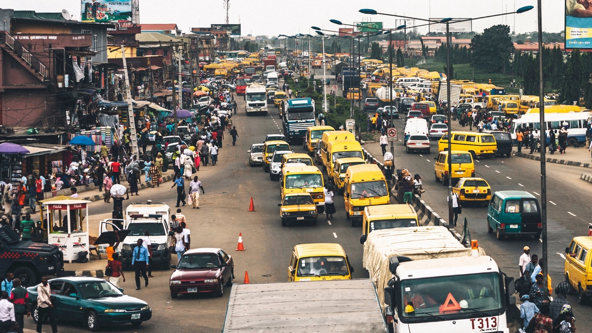 Traffic in Lagos