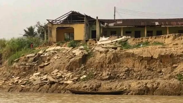 One of the affected areas