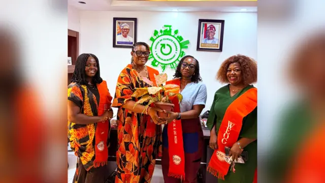 WEOG COURTESY VISIT TO MRS. TITI OSHODI IN PREPARATION FOR WORLD DECARBONIZATION DAY 2026