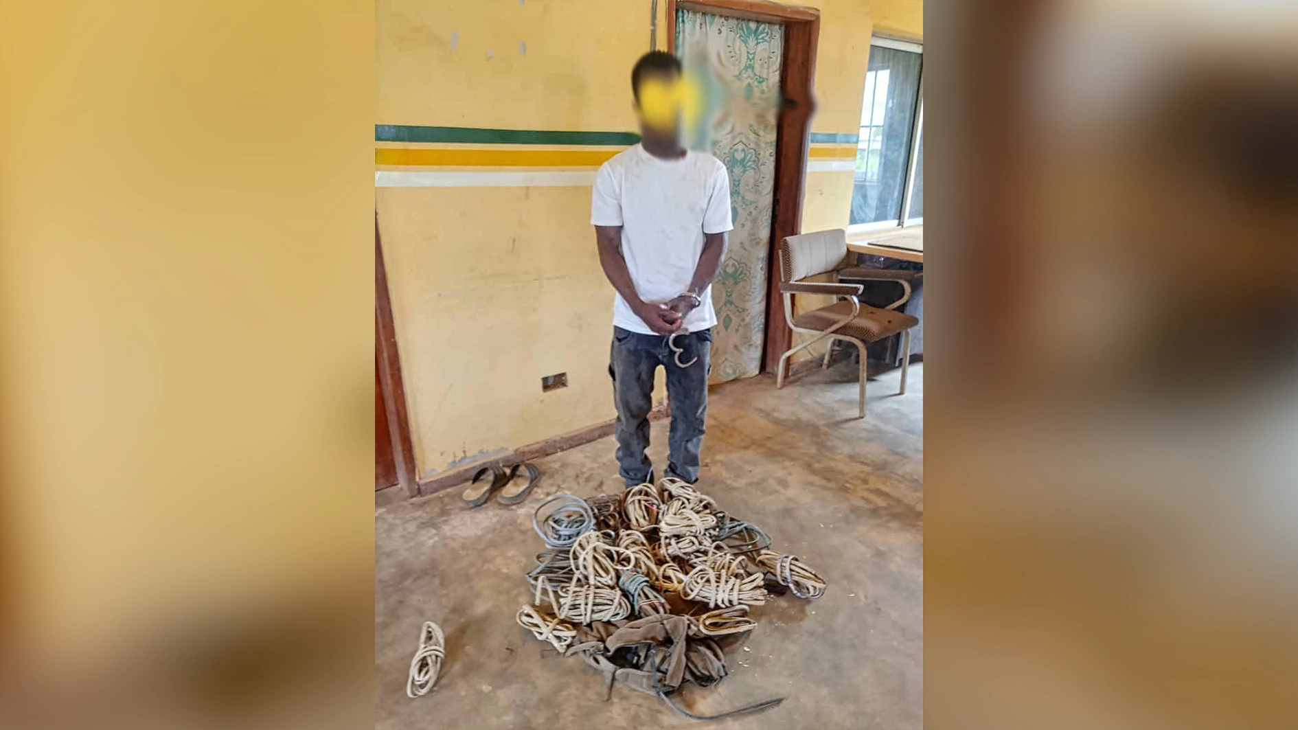 Suspected with recovered cables