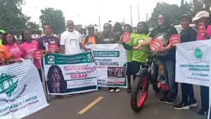 Stakeholders at this year’s World Day Against Trafficking in Persons and Illegal Migration in Awka, Anambra State