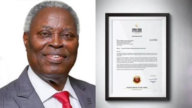 Pastor William Kumuyi bags World Book of Records recognition for global outreach