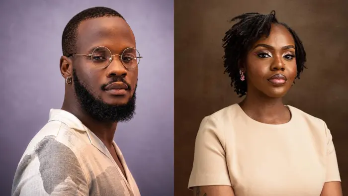 Ope Adedeji and Daniel Orubo