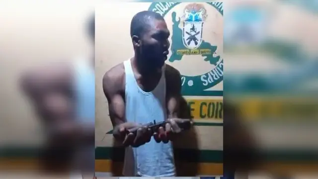The suspect, Babatunde Ayinla