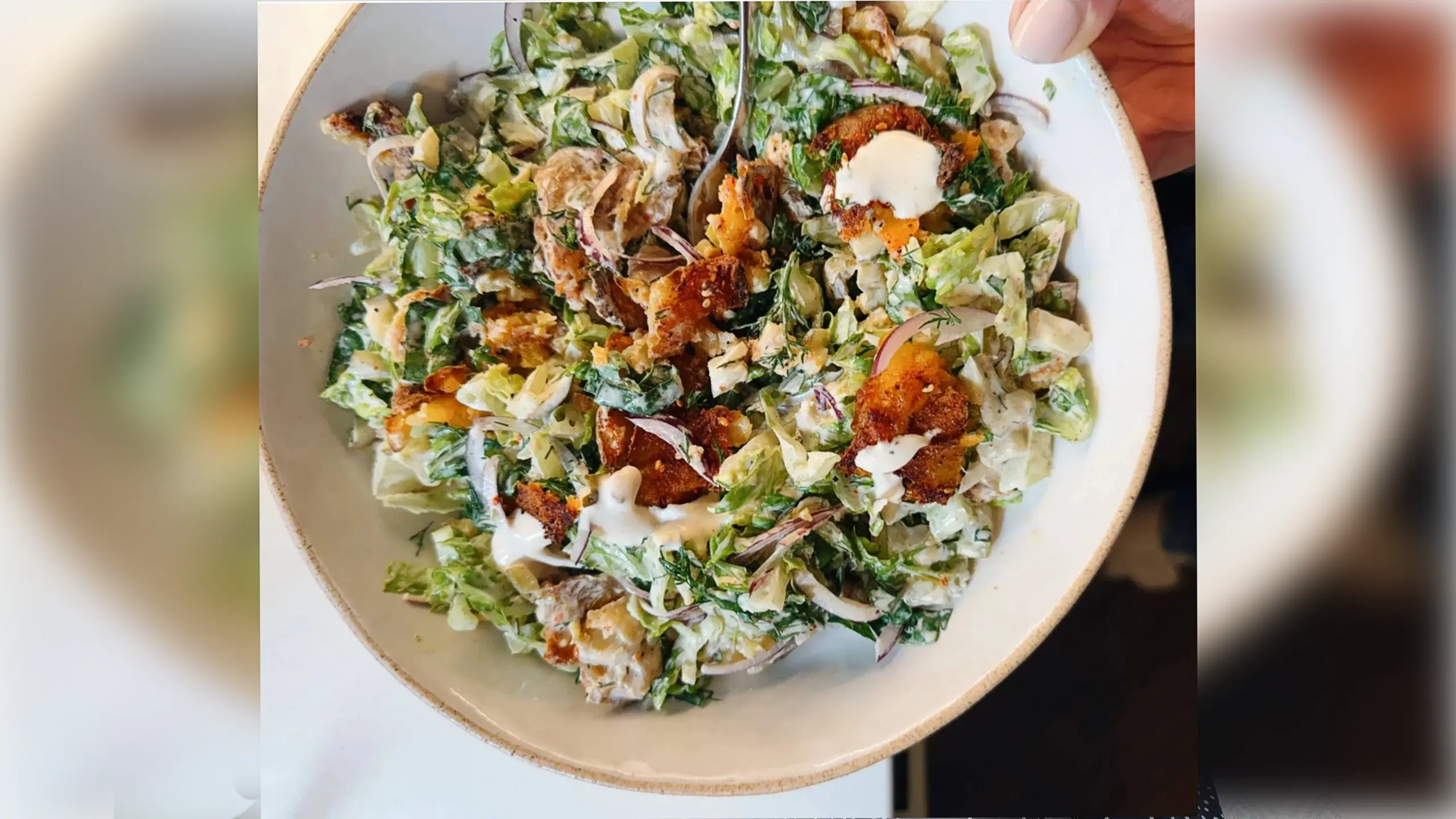 Smashed Potato Salad