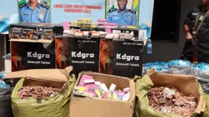 Seized drugs