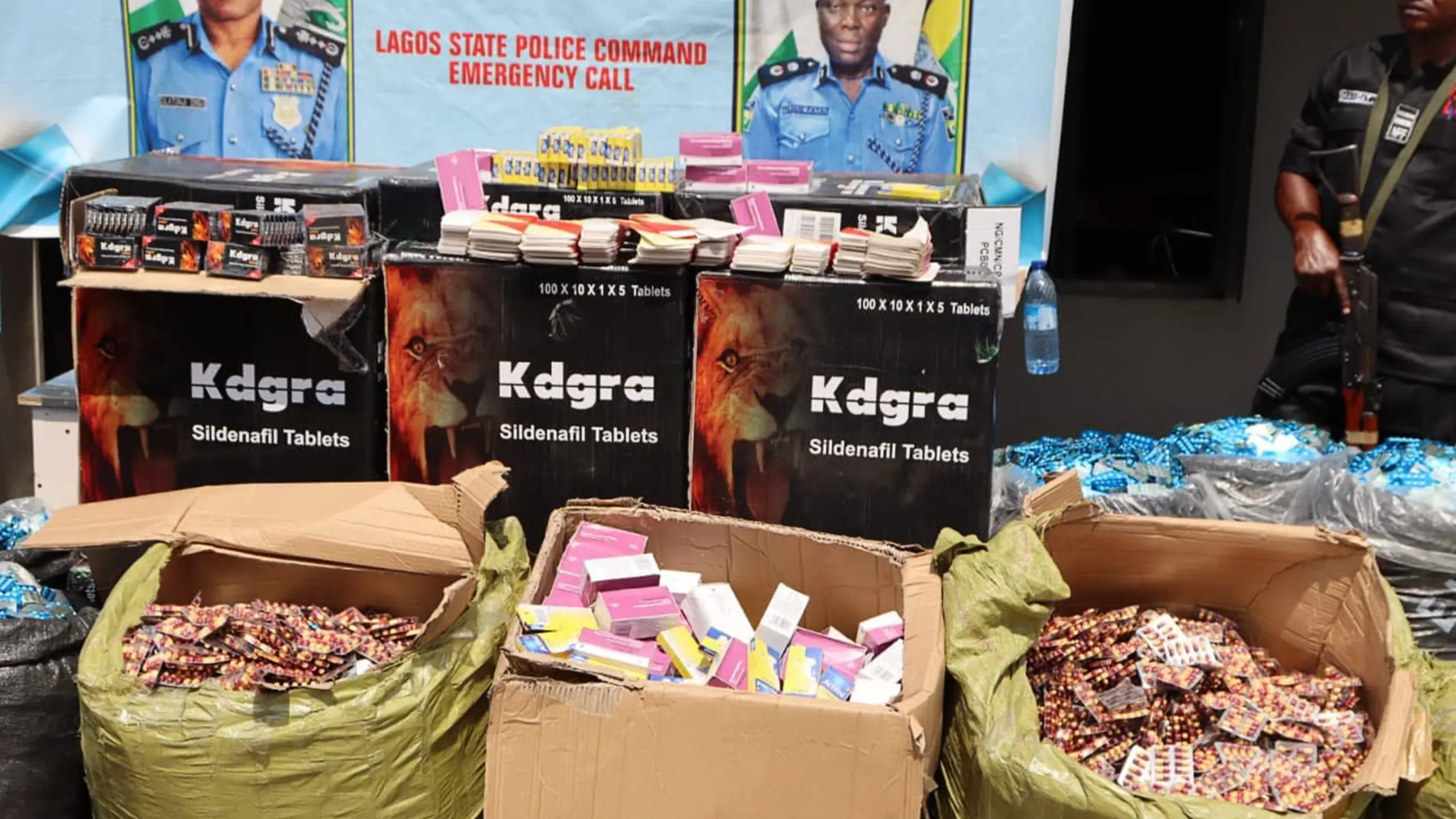 Seized drugs