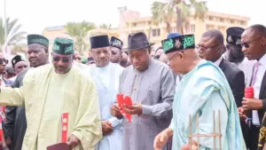 Bauchi road commisioning