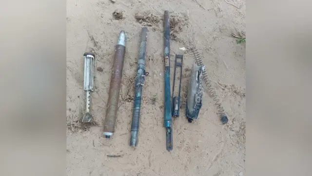 Recovered weapons