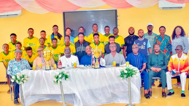 Benin Technical College Old Students Association (BETECOSA) rewarded the school’s Governor’s Cup-winning football team