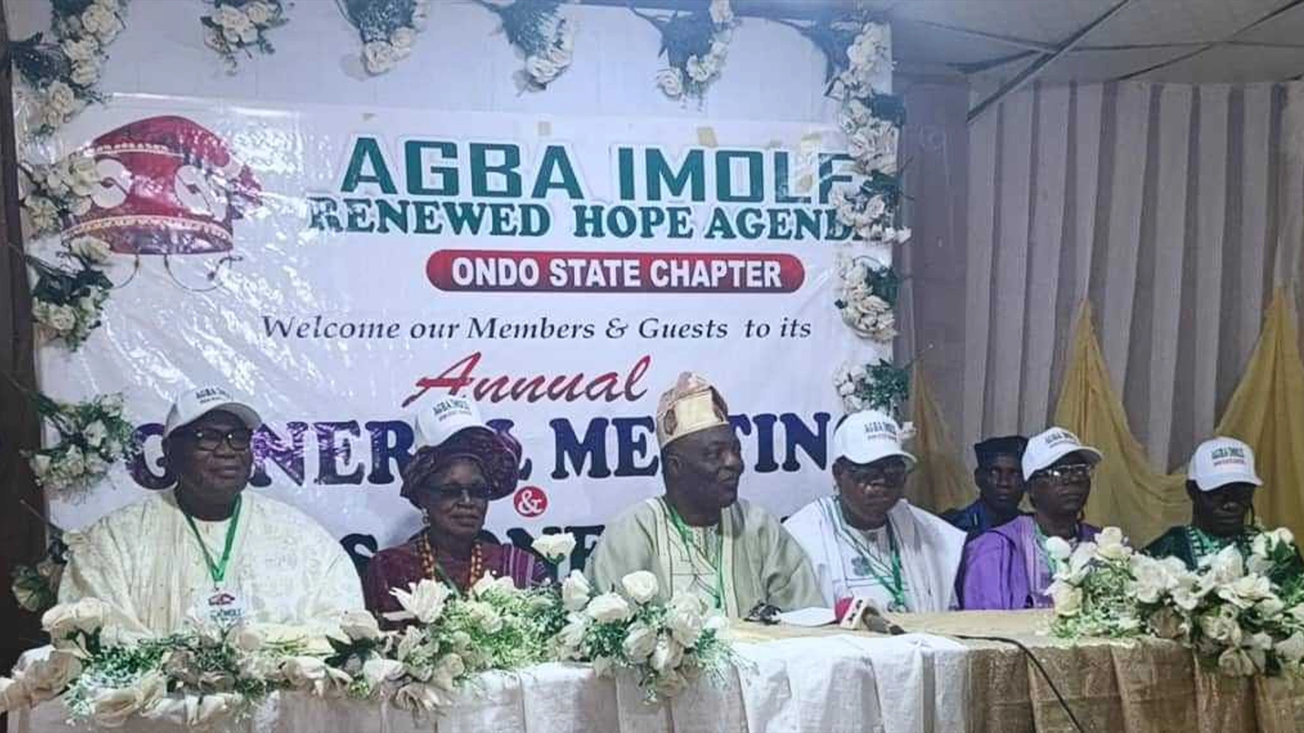 Agba Imole Renewed Hope Agenda