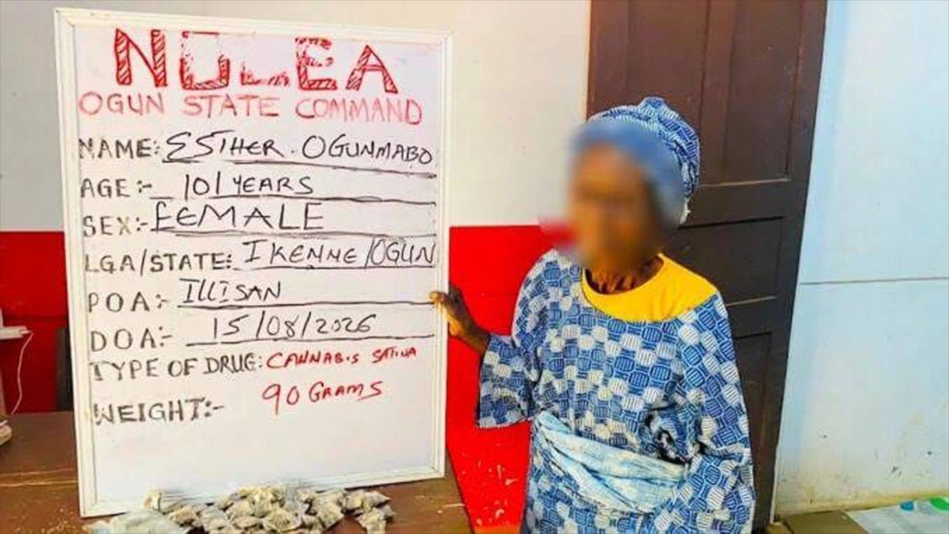 101-year-old great-grandmother, Esther Ogunmabo,