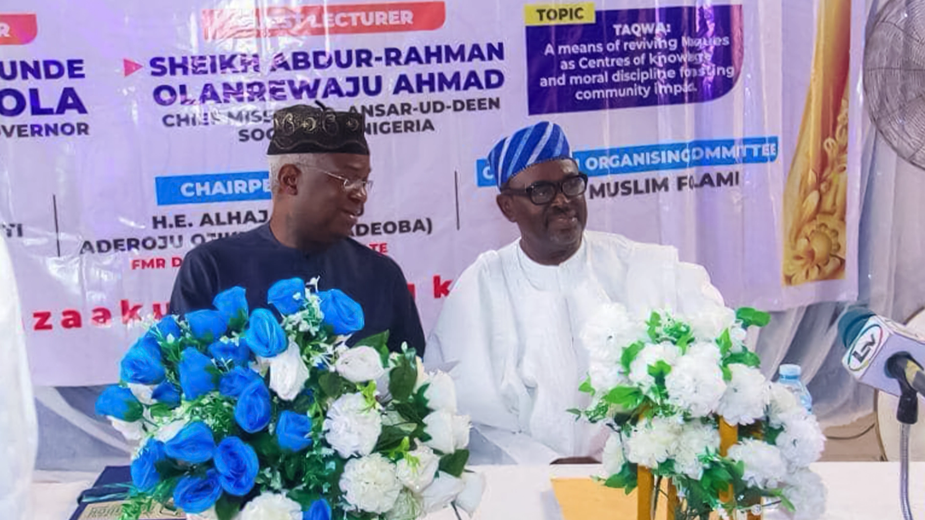 Jama-at-ul Islamiyya President Demands Moral Revival, Action