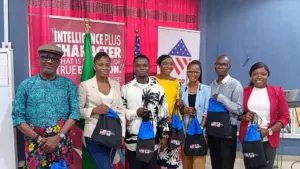 Participants at the Akwa Ibom Centre during training for journalists on AI skills.