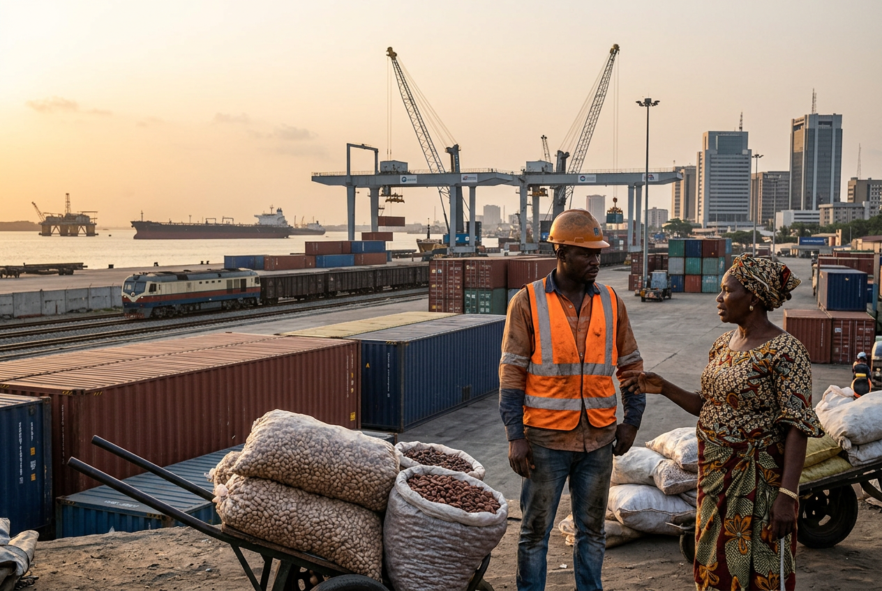 nigeria-main-source-of-income-port-exports-trade