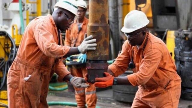 oil workers
