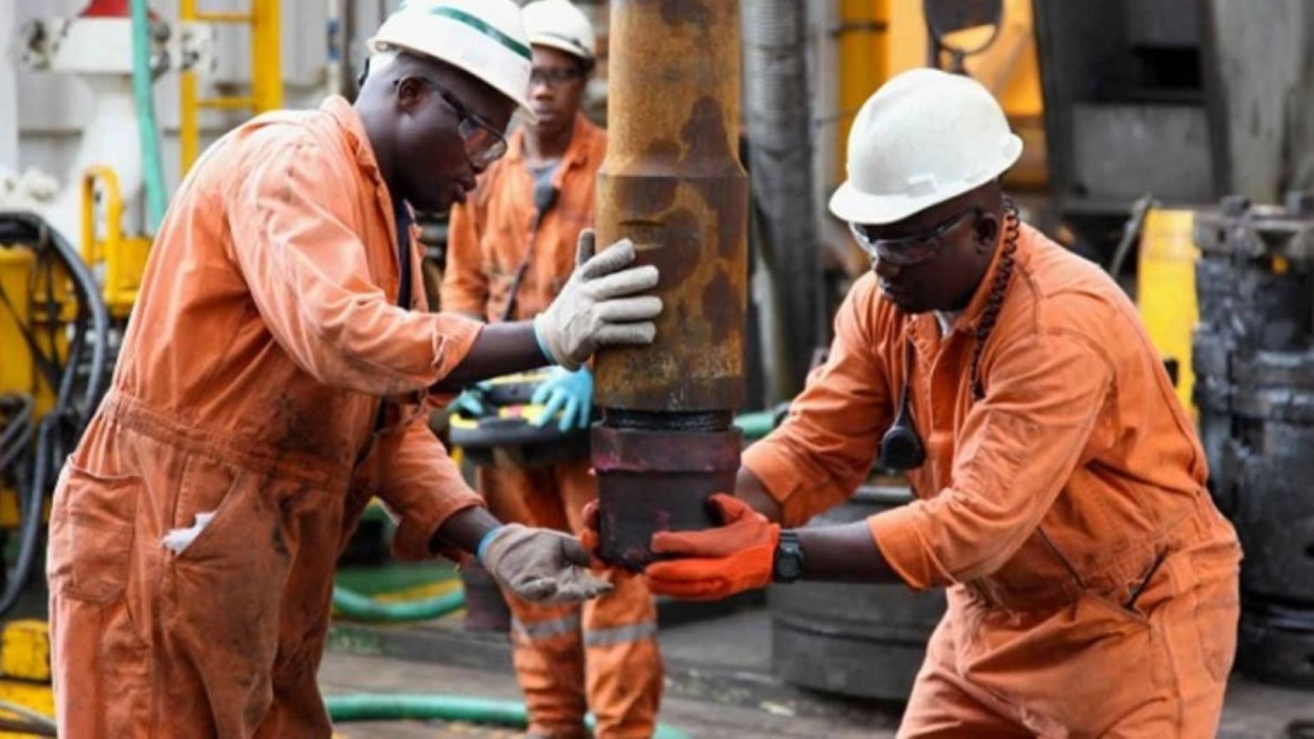 oil workers