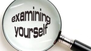 Before you blame the world, examine yourself