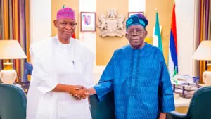 Bola Tinubu and Abba Yusuf