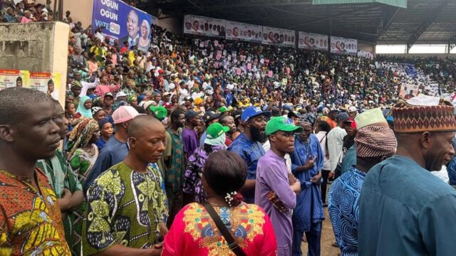 Massive crowd as PDP flags-off campaign