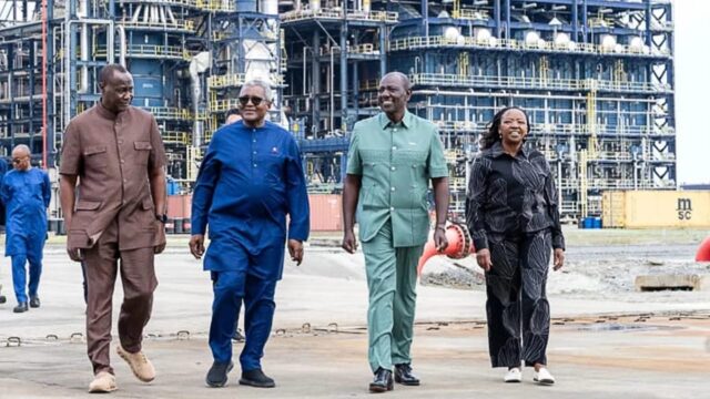 Ruto and Dangote