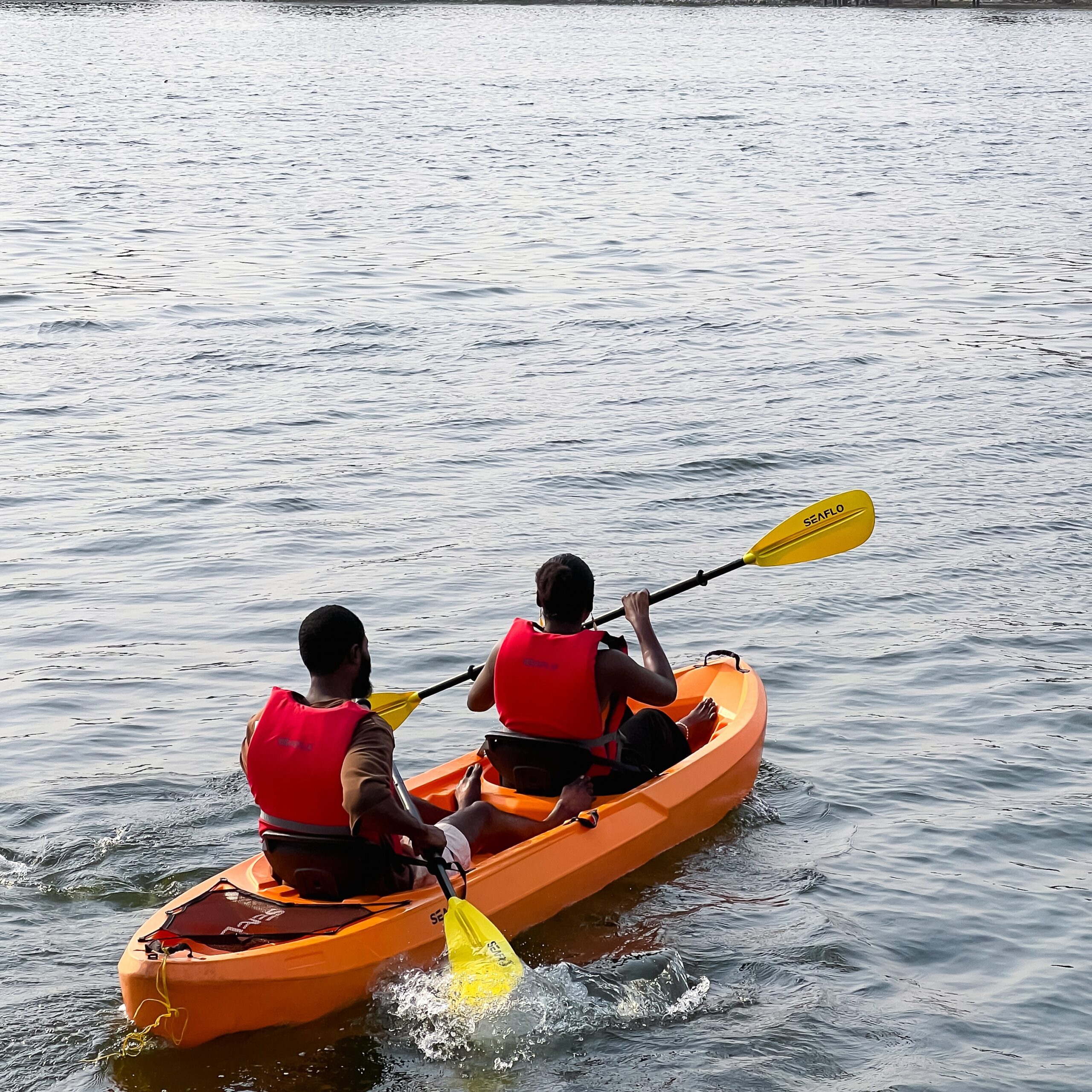 Kayaking in Lagos, Victoria Island