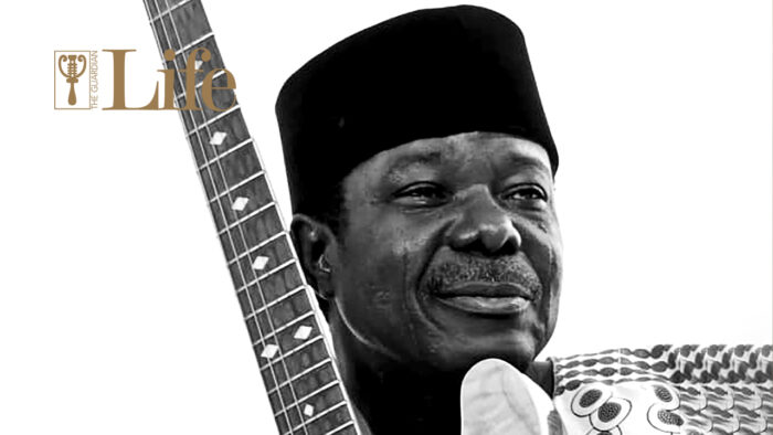 King Sunny Adé on the cover of Guardian Life