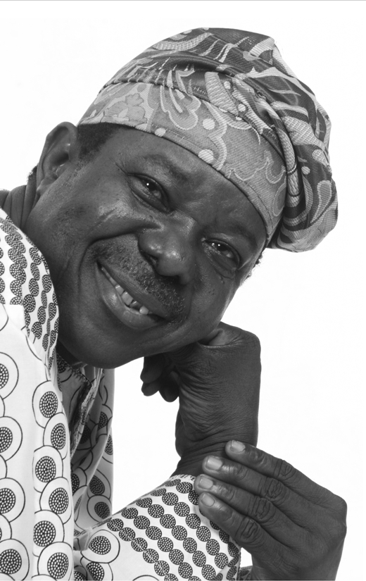 King Sunny Adé on the cover of Guardian Life 