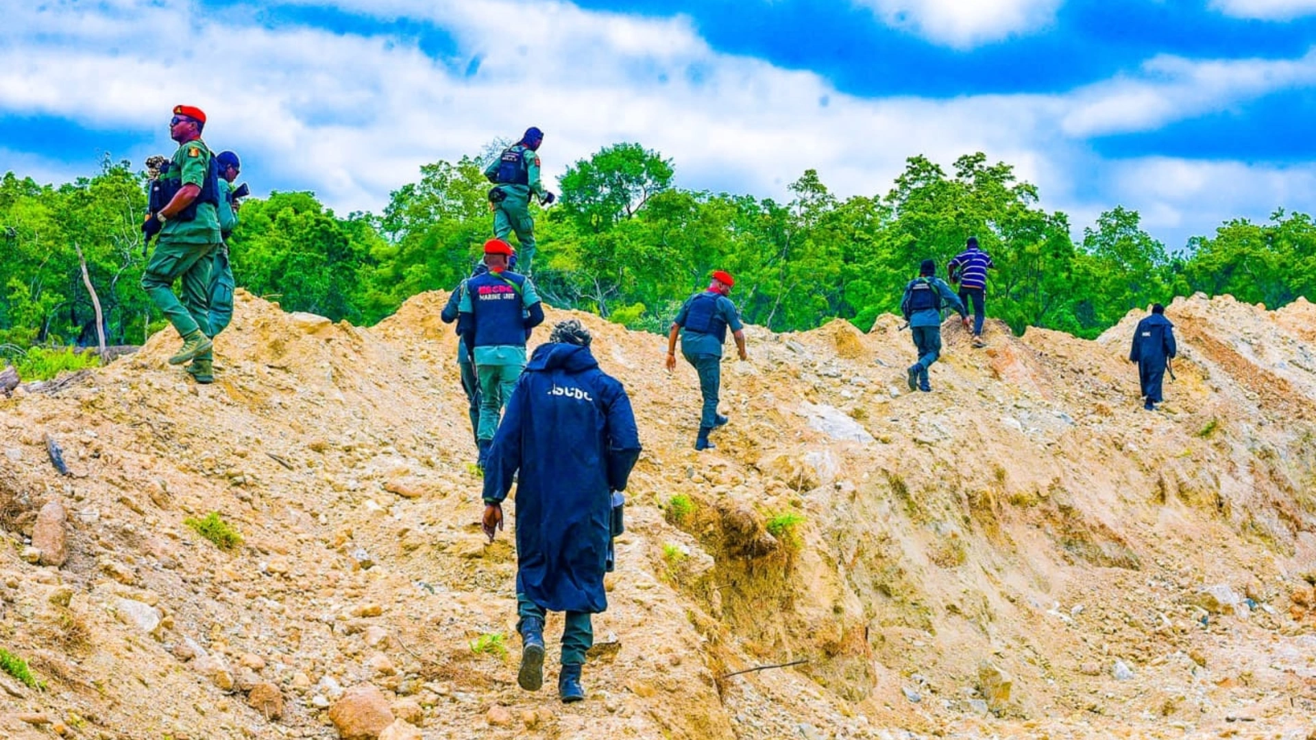 Mining Marshals patrol