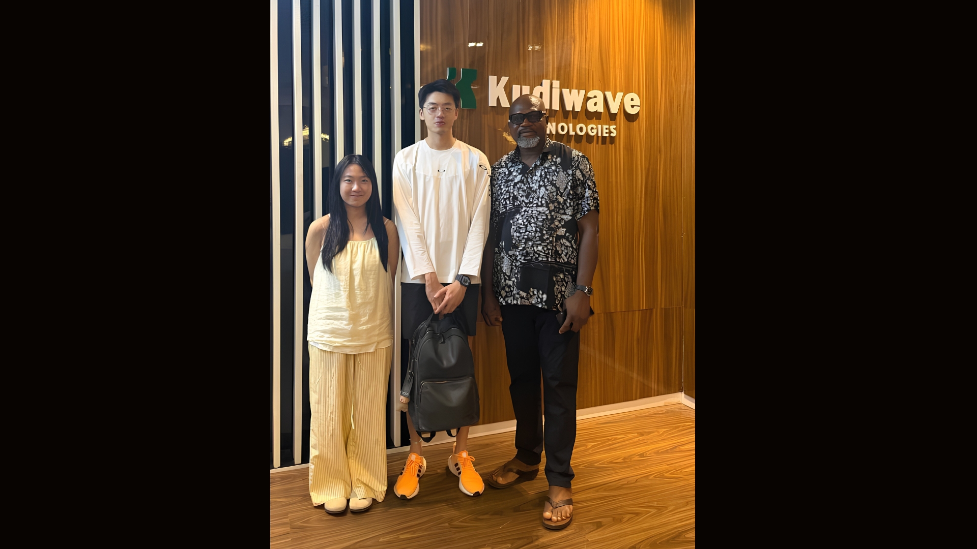 Palmpay officials at KudiWave office
